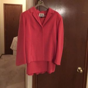 Two piece skirt suit